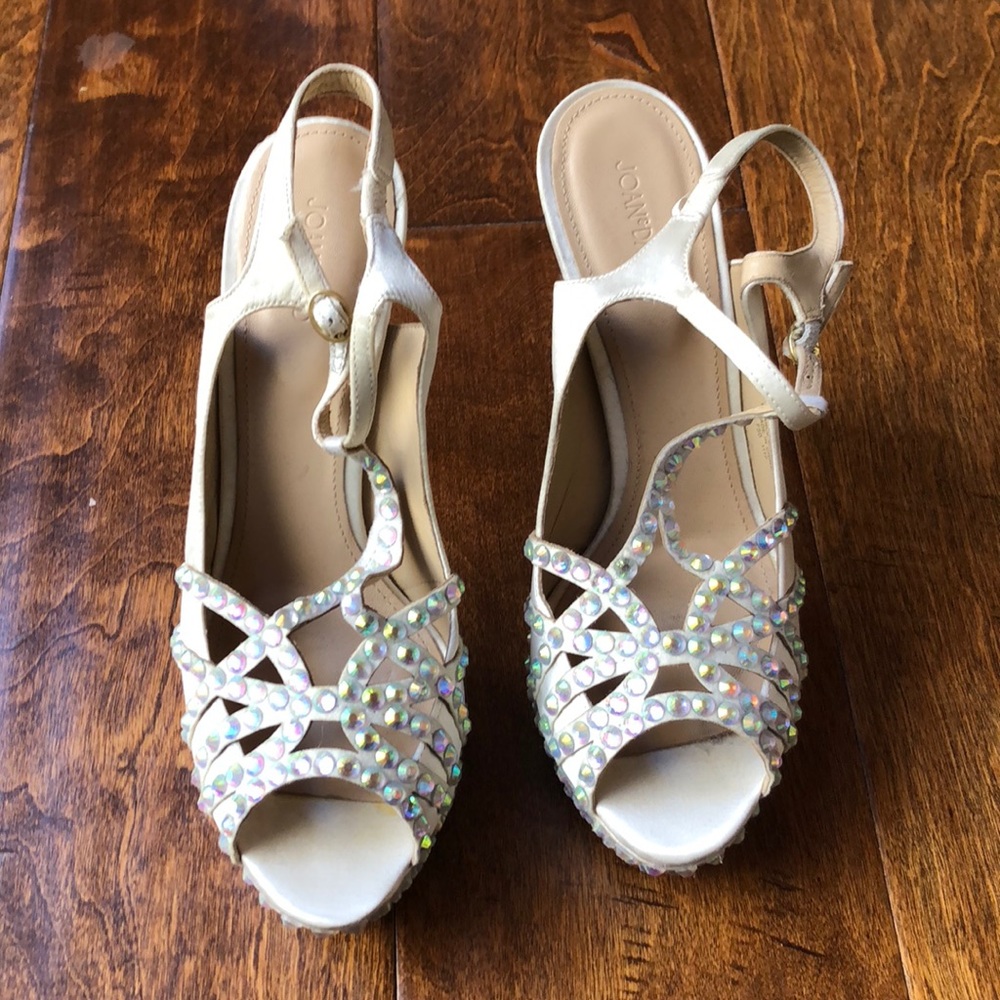 Joan and David Wedding Pumps